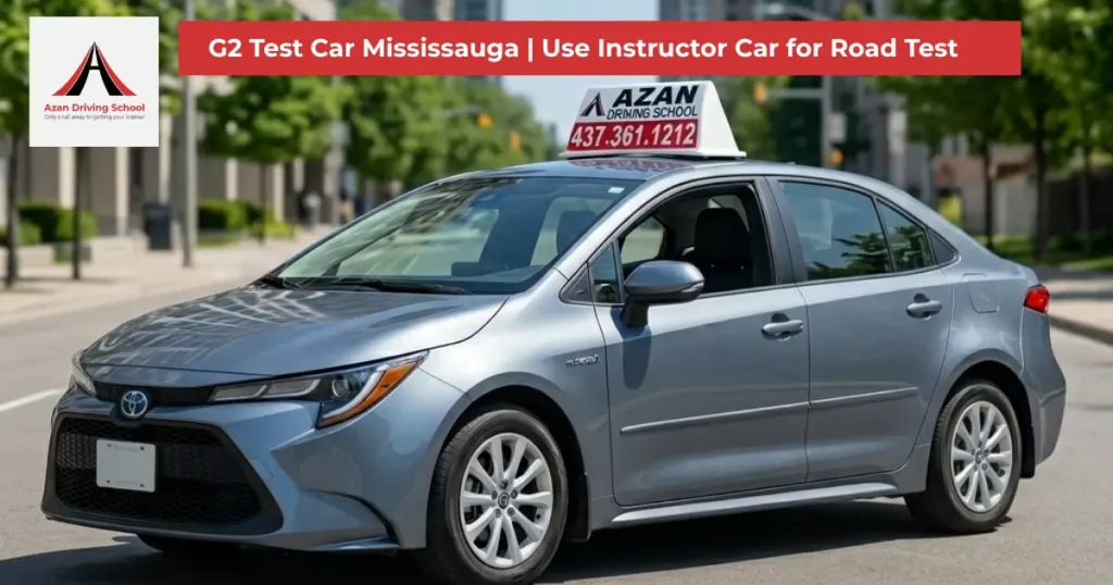 g2-test-car-mississauga-use-instructor-car-for-road-test