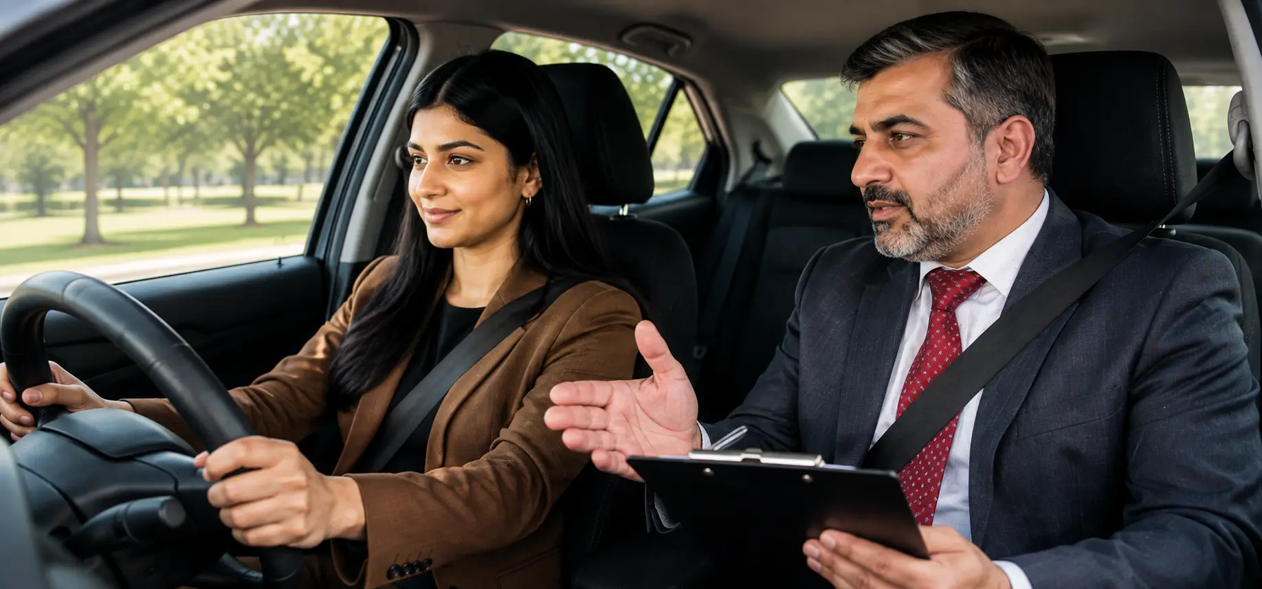 AZAN Driving School providing one-on-one driving lessons in Oakville