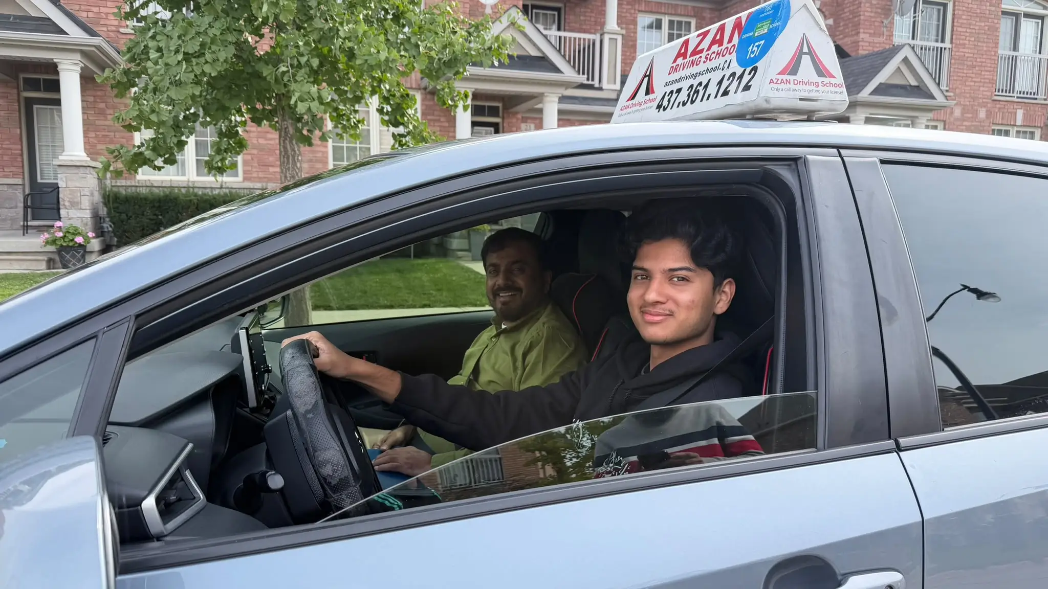 One-on-one driving lesson with AZAN Driving School in Oakville